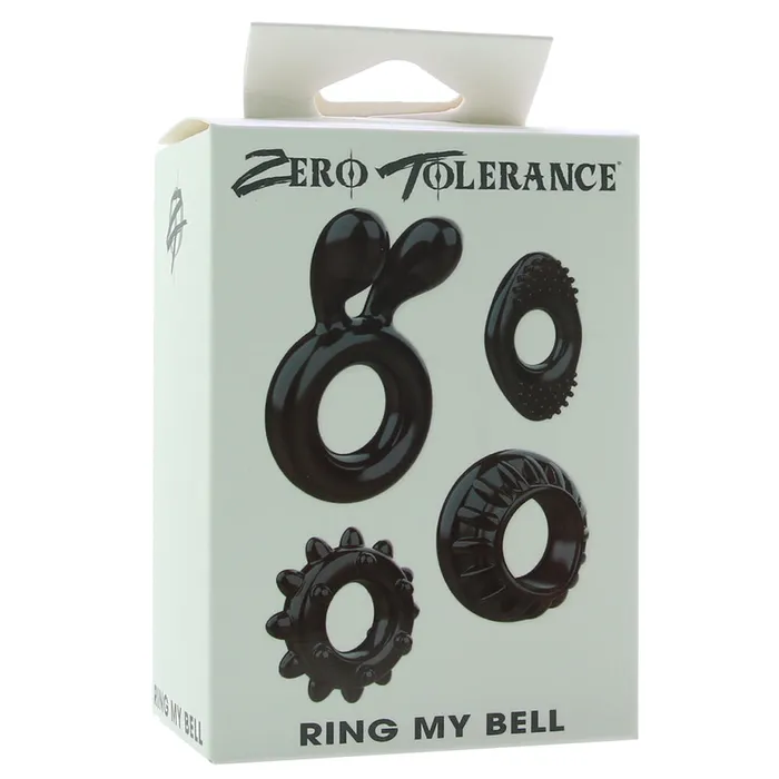 Male Sex Toys Evolved Novelties Zero Tolerance Ring My Bell Cock Ring Set Male Sex Toys Evolved Novelties Zero Tolerance Ring My Bell Cock Ring Set