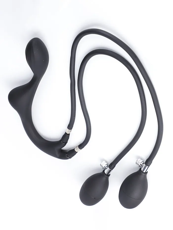 Male Sex Toys HonourSkintwocom Silicone Inflatable Prostate Plug