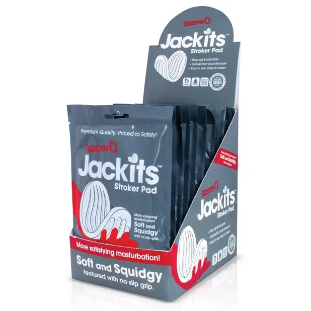 Male Sex Toys Jackits Stroker Pad Clear Screaming O