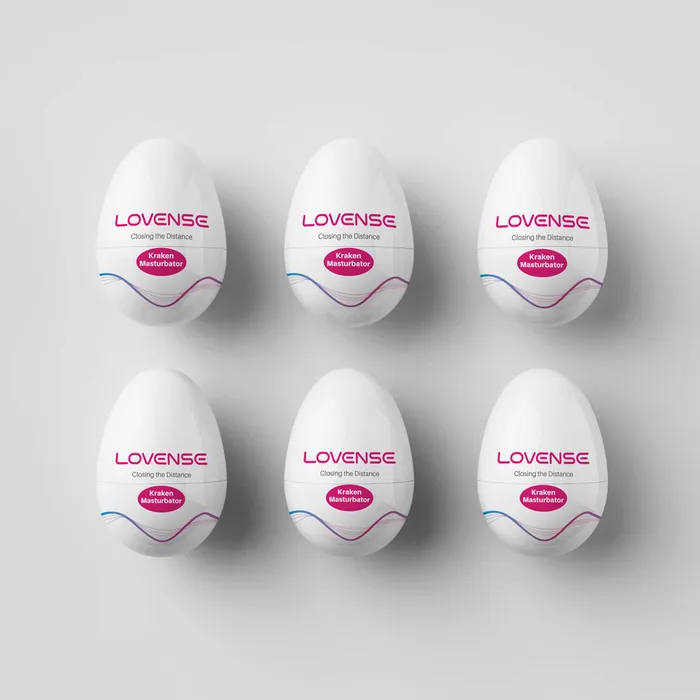 Male Sex Toys Lovense Lovense Kraken 6 Pack Masturbator Egg