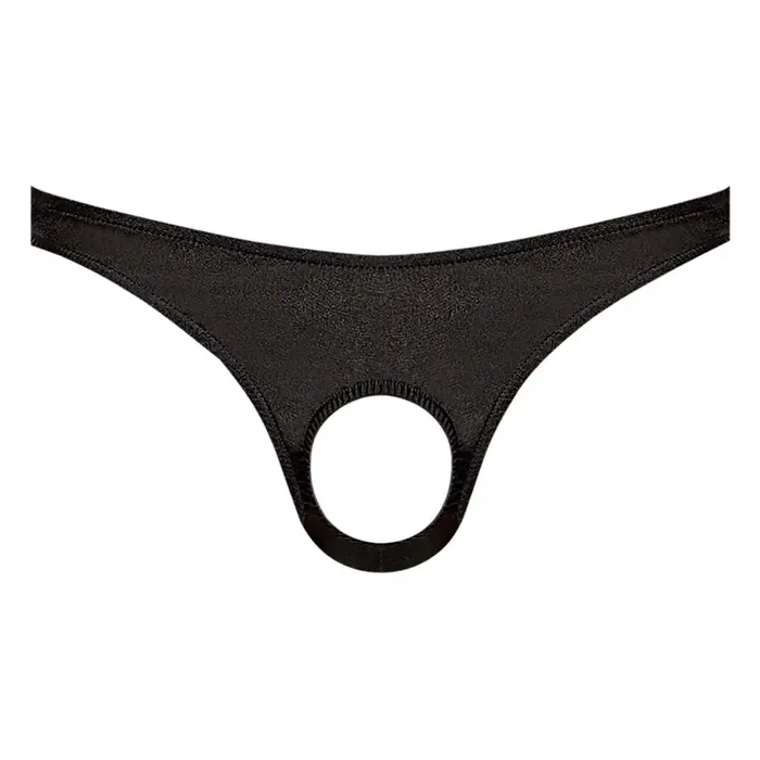 Male Sex Toys Male Power Nylon Lycra Pouchless Brief Blk OS comme