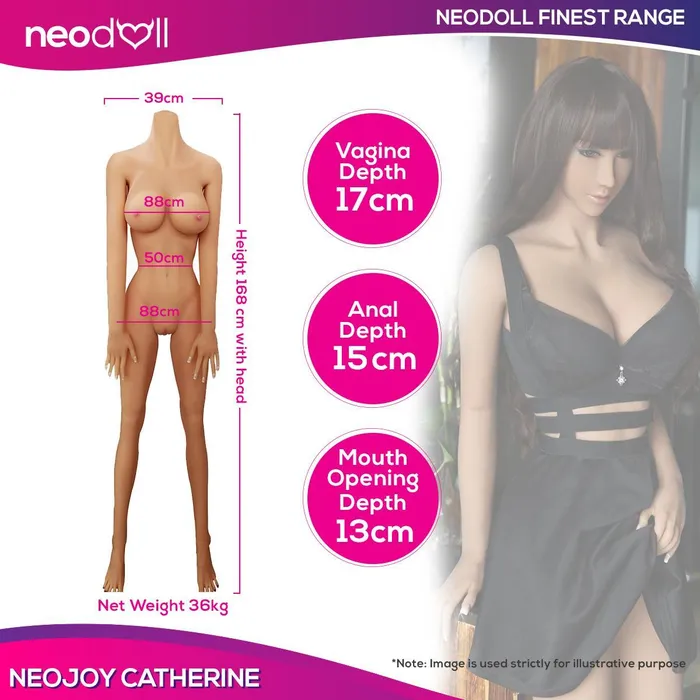 Male Sex Toys Neodoll Finest Neodoll Finest Catherine Realistic Sex Doll 165cm