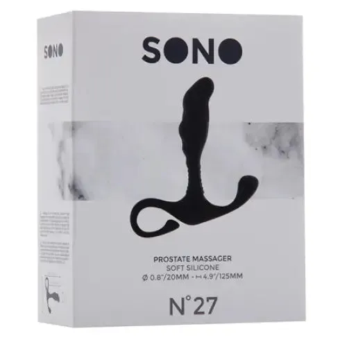Male Sex Toys SHOTS AMERICA SONO No 27 Soft Silicone Prostate Massager
