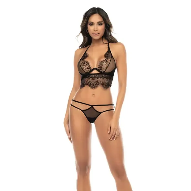 Mapale Female Sex Toys Lace Long Line Underwire Bra wRemovable Skirt Thong Panty Black Mapale Female Sex Toys Lace Long Line Underwire Bra wRemovable Skirt Thong Panty Black
