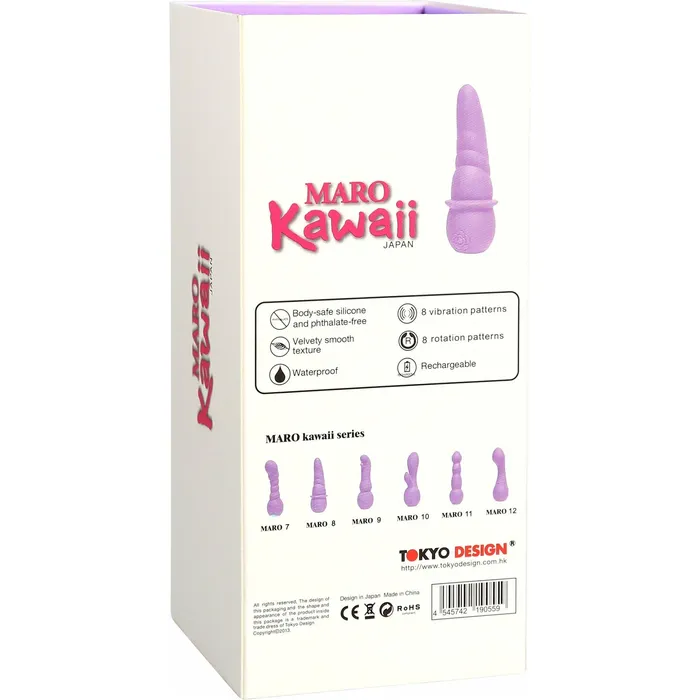 Maro Kawaii Female Sex Toys Maro Kawaii 8 Rotating Vibrator