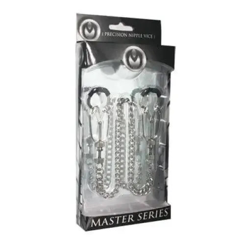 Master Series Bauhaus Precision Nipple Vice Master Series Male Sex Toys