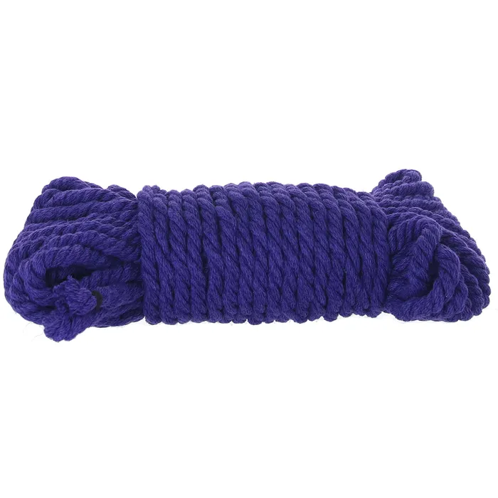Merci Bind Tie Hemp 50ft Bondage Rope in Purple Doc Johnson Vibrators