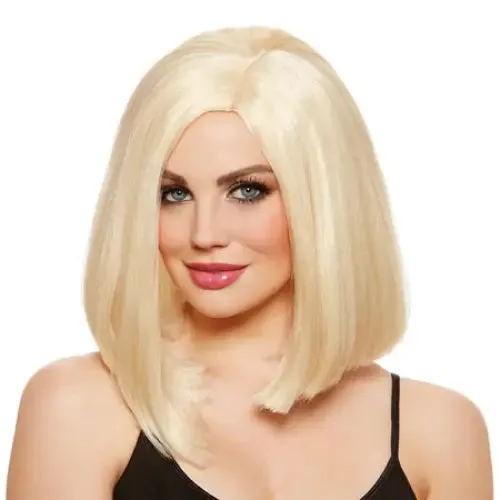 MidLength Bob Wig Blonde Dreamgirl International Vibrators