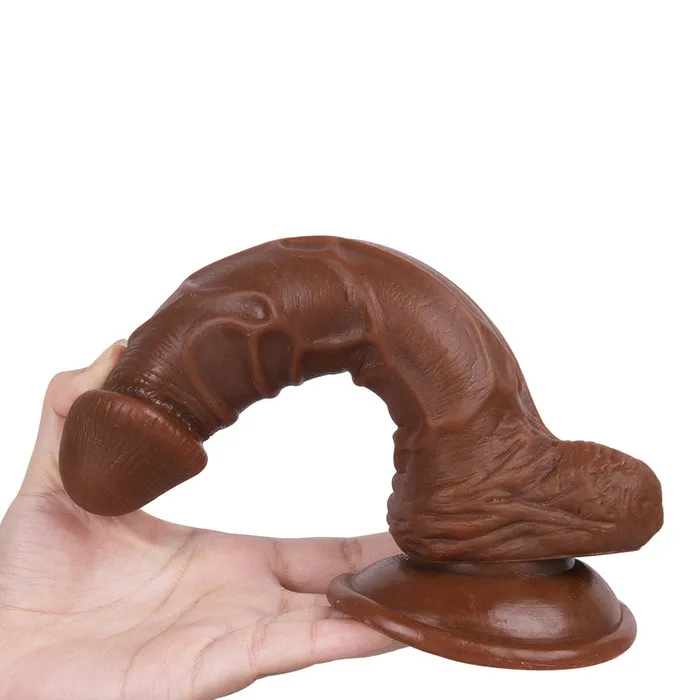 Modi A223 Realistic Sexy Veins Texture Suction Cup Dildo with Balls 79 Inch Dildos