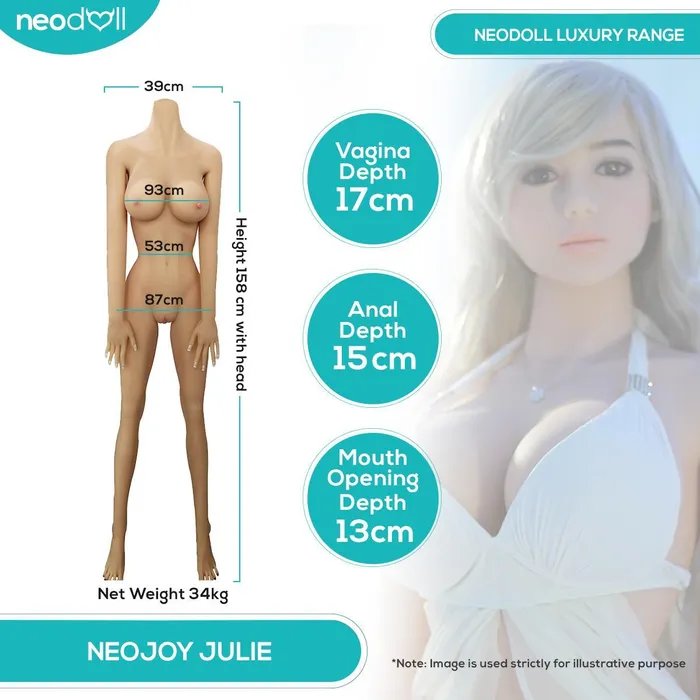Neodoll Male Sex Toys Neodoll Girlfriend Julie Realistic Sex Doll 158cm Tan Neodoll Male Sex Toys Neodoll Girlfriend Julie Realistic Sex Doll 158cm Tan