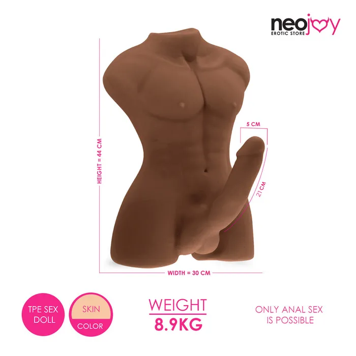 Neojoy Neojoy Realistic Dildo Male Sex Doll TPE 89kg Male Sex Toys
