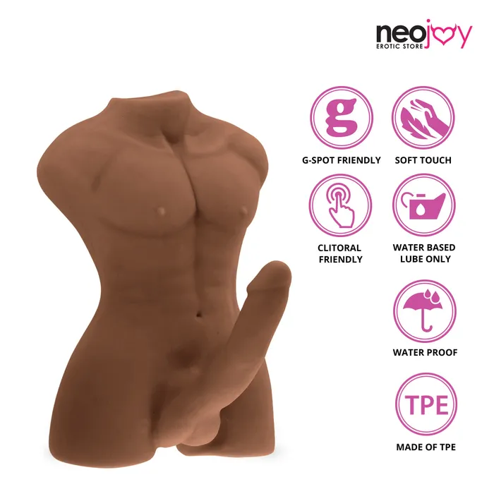 Neojoy Neojoy Realistic Dildo Male Sex Doll TPE 89kg Male Sex Toys
