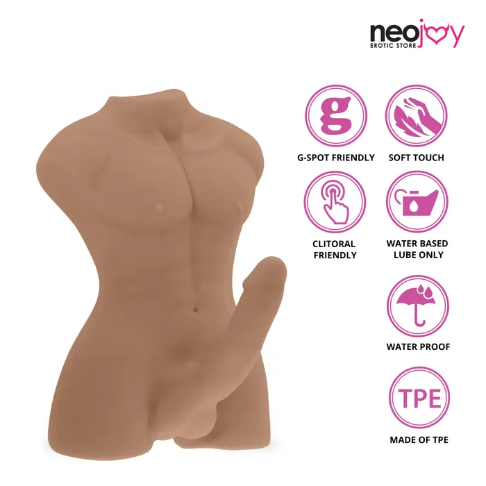 Neojoy Neojoy Realistic Dildo Male Sex Doll TPE 89kg Male Sex Toys
