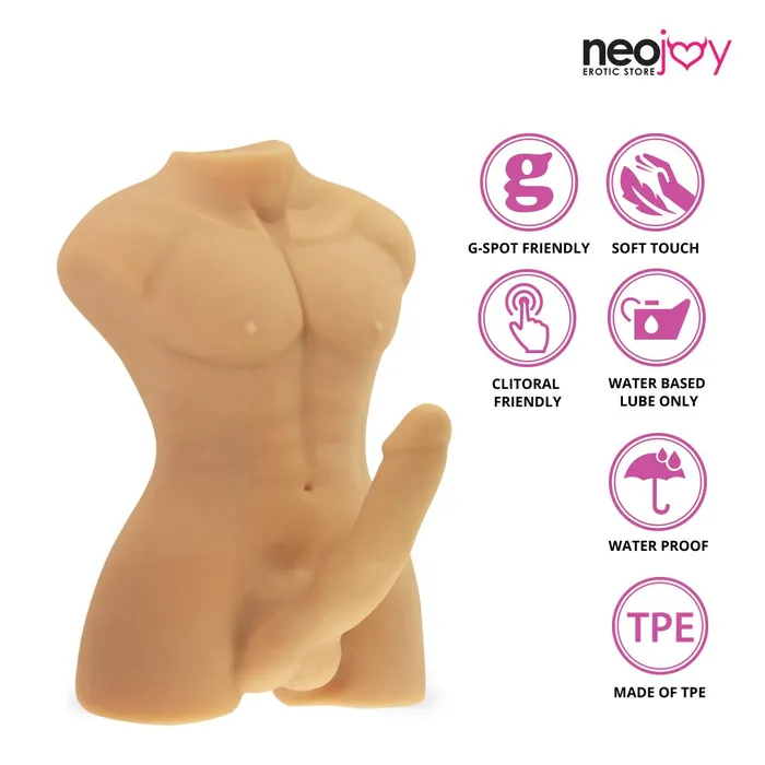 Neojoy Neojoy Realistic Dildo Male Sex Doll TPE 89kg Male Sex Toys