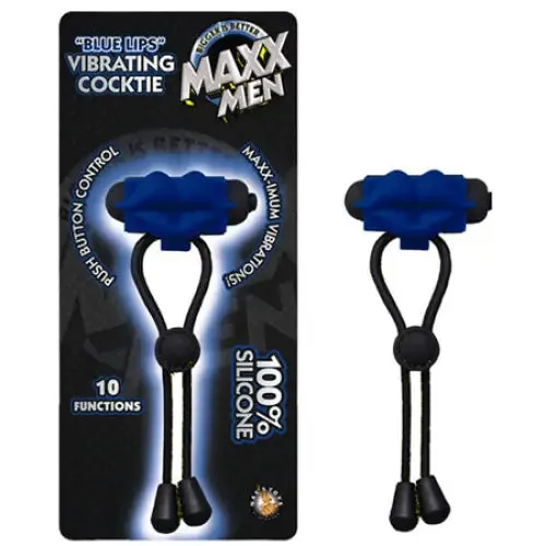 Novelties By Nasswalk Vibrators Maxx Men Blue Lips Vibrating Cocktie LassoBolo 10 Function Waterproof Blue Novelties By Nasswalk Vibrators Maxx Men Blue Lips Vibrating Cocktie LassoBolo 10 Function Waterproof Blue