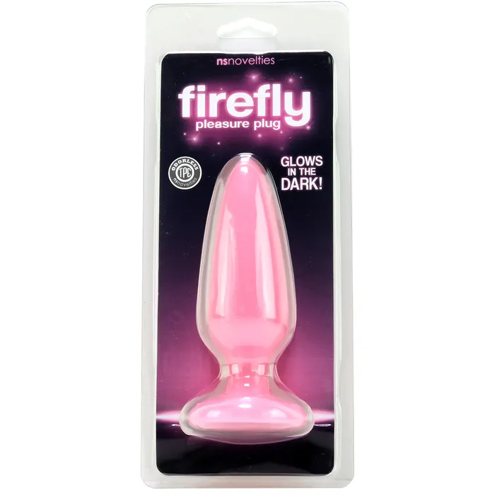 ns novelties Anal Firefly Medium Pleasure Plug in Pink ns novelties Anal Firefly Medium Pleasure Plug in Pink