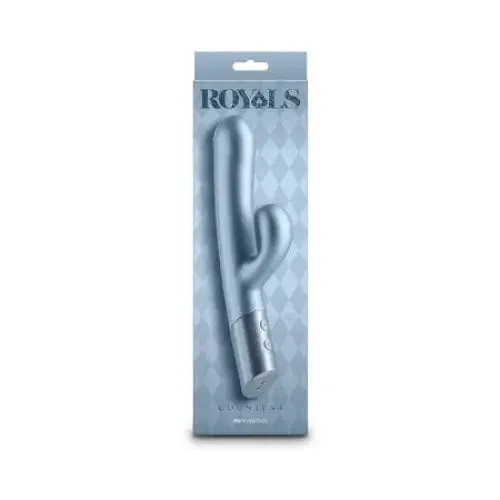 NS Novelties Vibrators Royals Countess Metallic Rabbit Vibrator