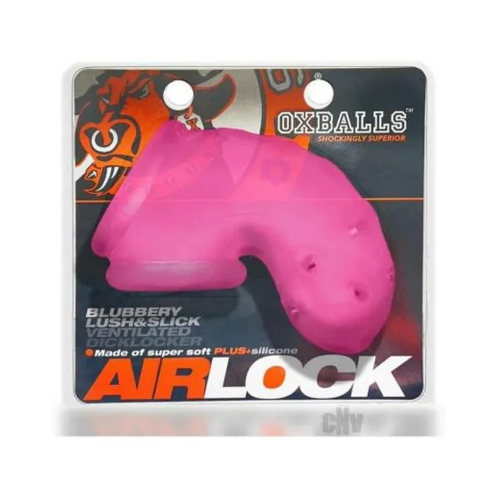 OxBalls Airlock AirLite Vented Chastity Pink Ice OXBALLS Vibrators