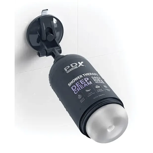 PDX Plus Shower Therapy Deep Cream Frosted PDX Plus Male Sex Toys PDX Plus Shower Therapy Deep Cream Frosted PDX Plus Male Sex Toys
