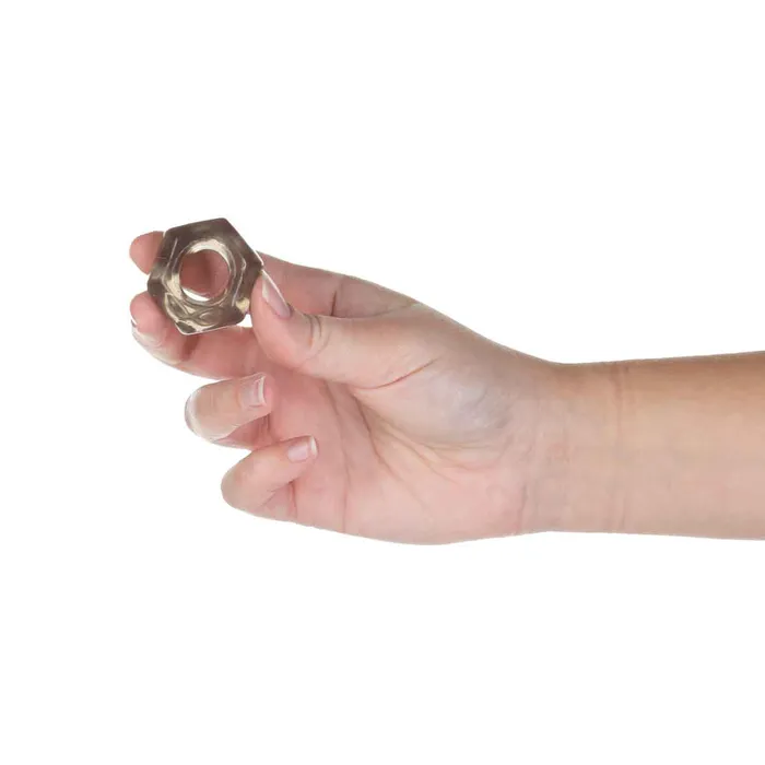 PowerBullet Dildos Got Big Dick Super Stretch Cock Rings Black 4 Pack