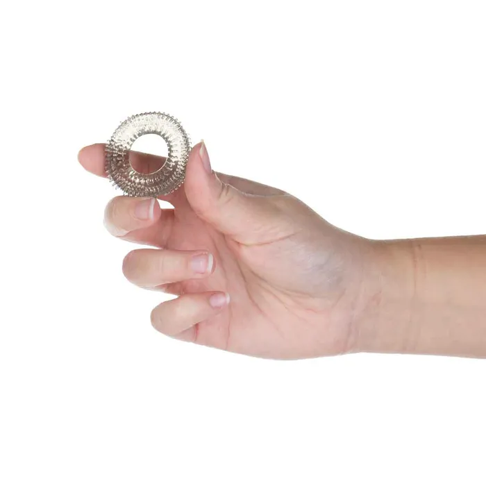 PowerBullet Dildos Got Big Dick Super Stretch Cock Rings Black 4 Pack