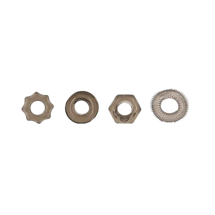 PowerBullet Dildos Got Big Dick Super Stretch Cock Rings Black 4 Pack