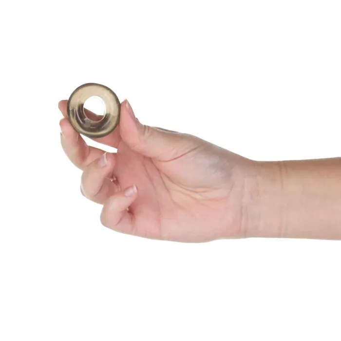 PowerBullet Dildos Got Big Dick Super Stretch Cock Rings Black 4 Pack