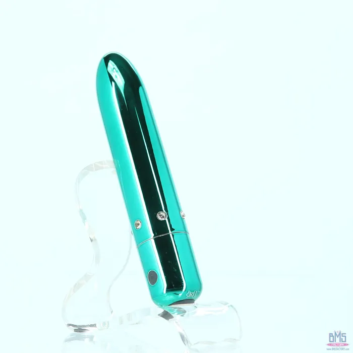 PowerBullet Pretty Point Bullet Vibrator Rechargeable Teal PowerBullet Vibrators