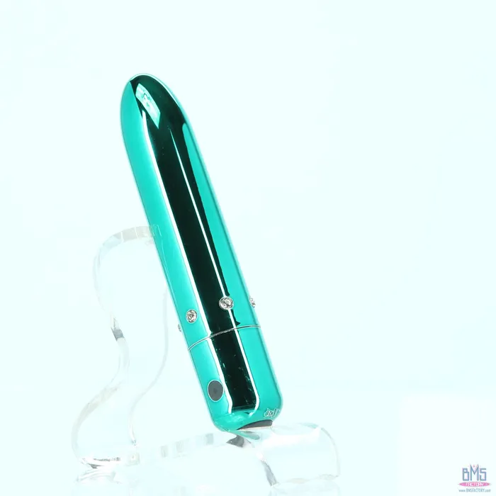 PowerBullet Pretty Point Bullet Vibrator Rechargeable Teal PowerBullet Vibrators