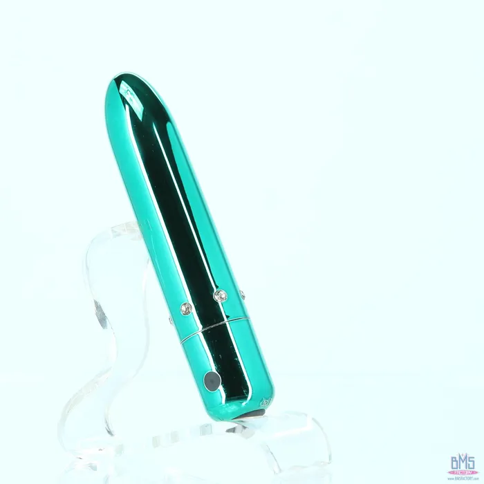 PowerBullet Pretty Point Bullet Vibrator Rechargeable Teal PowerBullet Vibrators