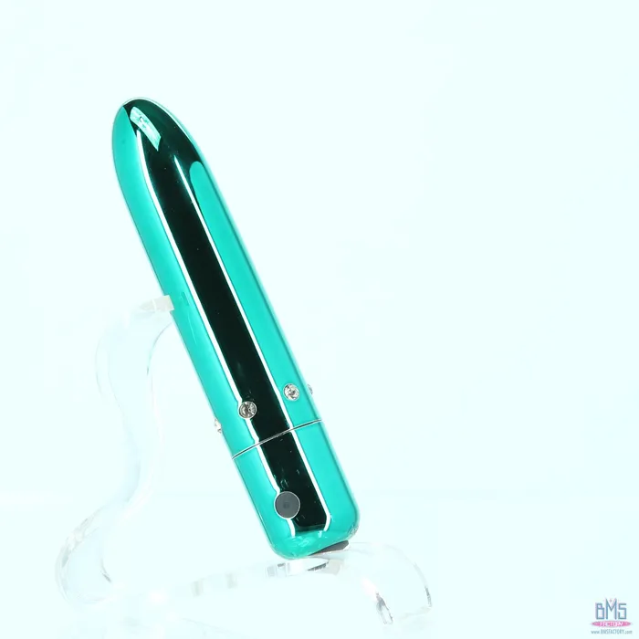 PowerBullet Pretty Point Bullet Vibrator Rechargeable Teal PowerBullet Vibrators