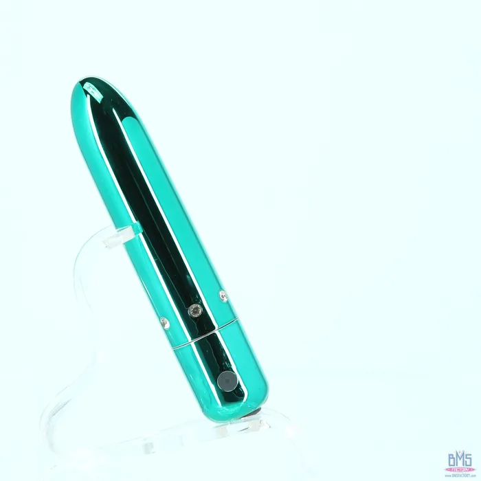 PowerBullet Pretty Point Bullet Vibrator Rechargeable Teal PowerBullet Vibrators