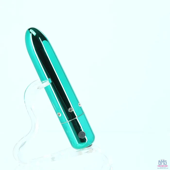 PowerBullet Pretty Point Bullet Vibrator Rechargeable Teal PowerBullet Vibrators