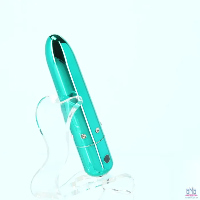 PowerBullet Pretty Point Bullet Vibrator Rechargeable Teal PowerBullet Vibrators