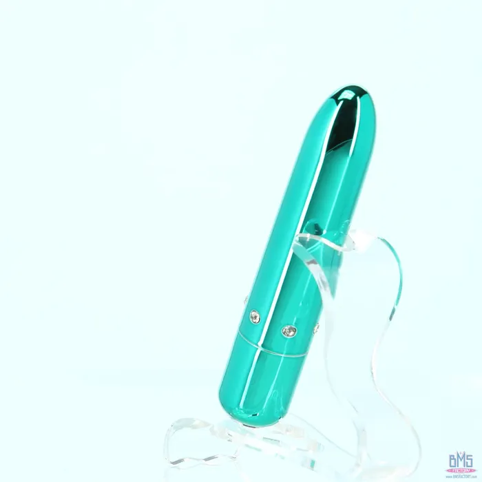 PowerBullet Pretty Point Bullet Vibrator Rechargeable Teal PowerBullet Vibrators