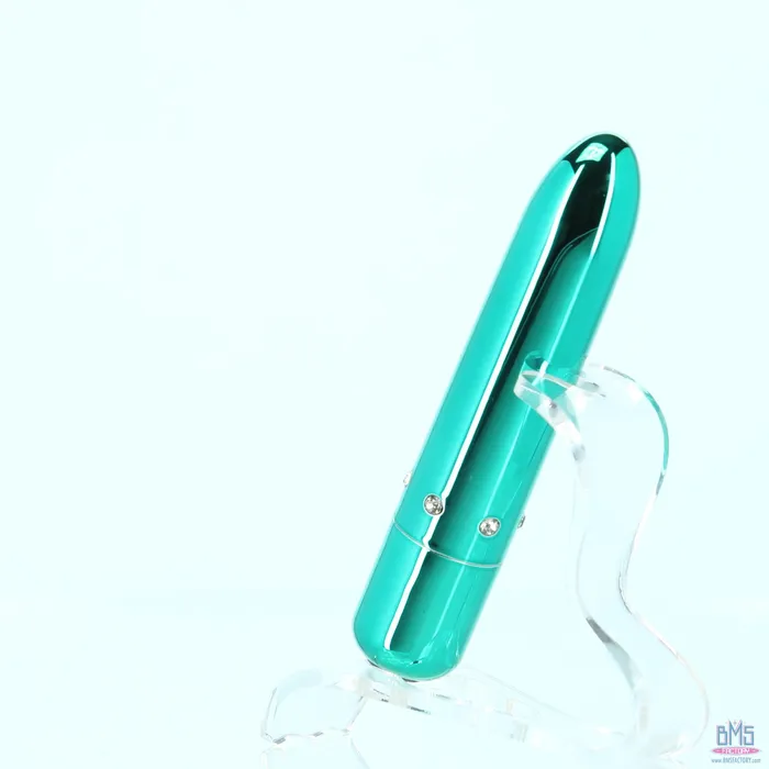 PowerBullet Pretty Point Bullet Vibrator Rechargeable Teal PowerBullet Vibrators