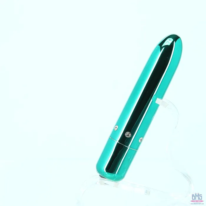 PowerBullet Pretty Point Bullet Vibrator Rechargeable Teal PowerBullet Vibrators