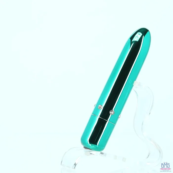 PowerBullet Pretty Point Bullet Vibrator Rechargeable Teal PowerBullet Vibrators