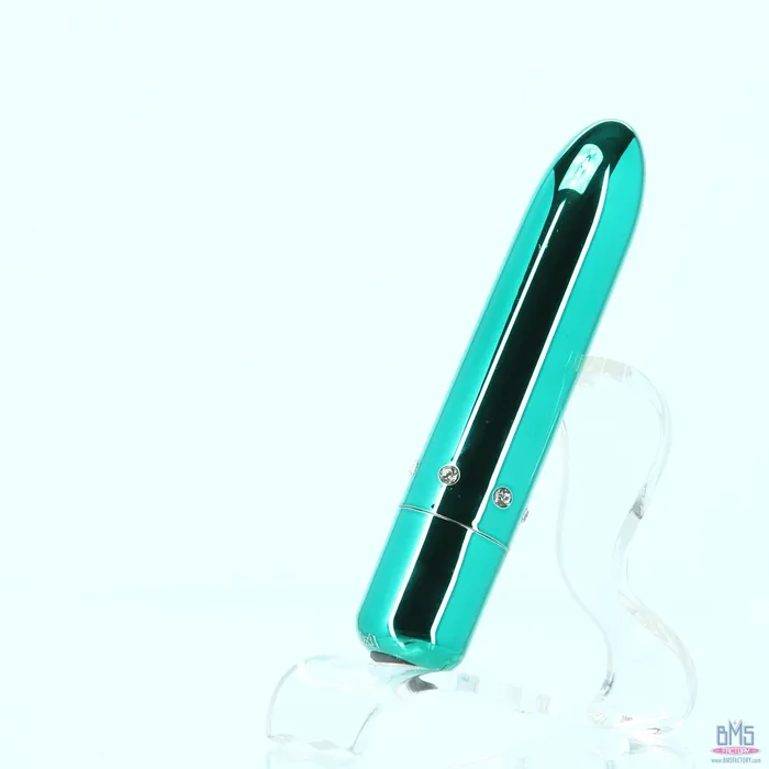 PowerBullet Pretty Point Bullet Vibrator Rechargeable Teal PowerBullet Vibrators