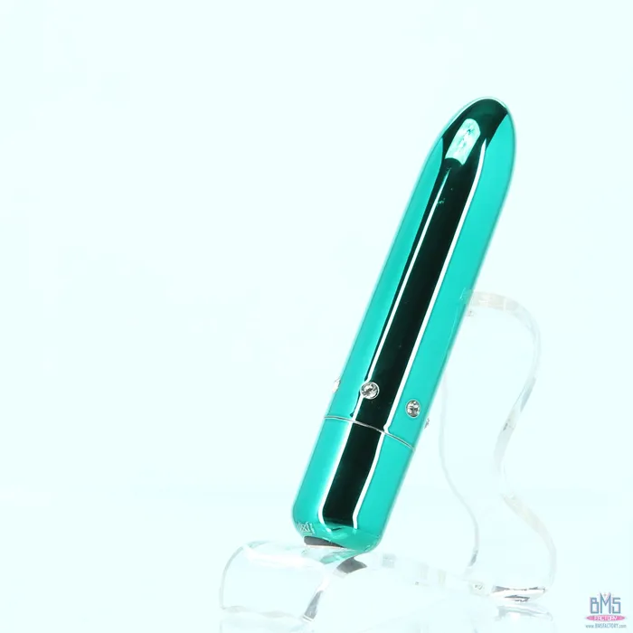PowerBullet Pretty Point Bullet Vibrator Rechargeable Teal PowerBullet Vibrators