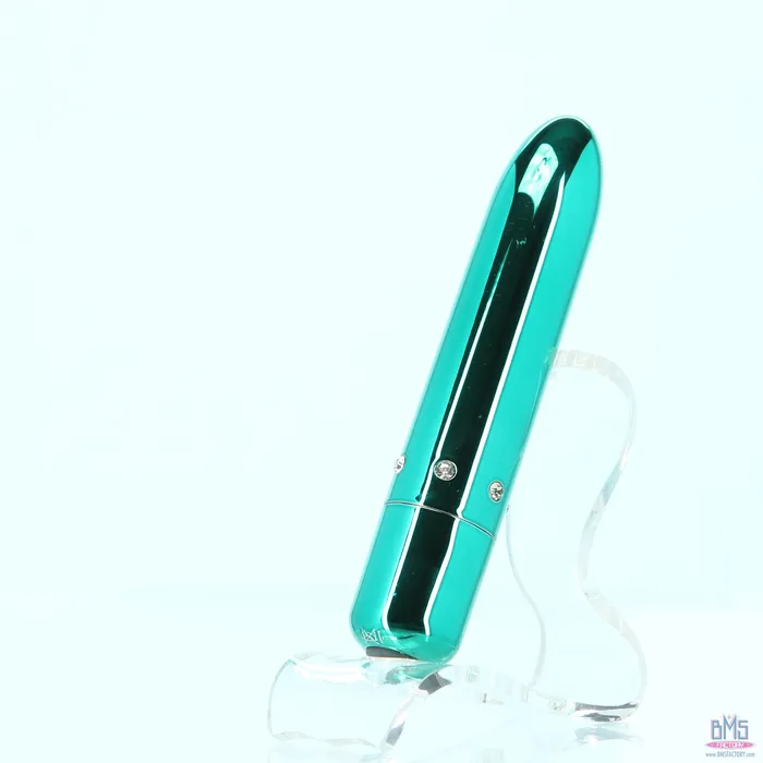 PowerBullet Pretty Point Bullet Vibrator Rechargeable Teal PowerBullet Vibrators