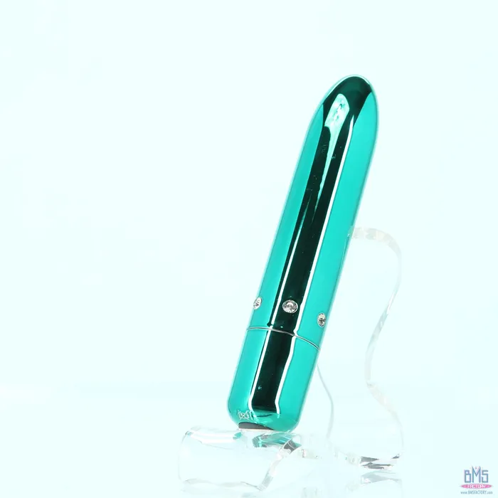 PowerBullet Pretty Point Bullet Vibrator Rechargeable Teal PowerBullet Vibrators
