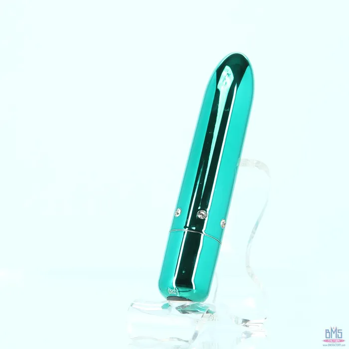 PowerBullet Pretty Point Bullet Vibrator Rechargeable Teal PowerBullet Vibrators