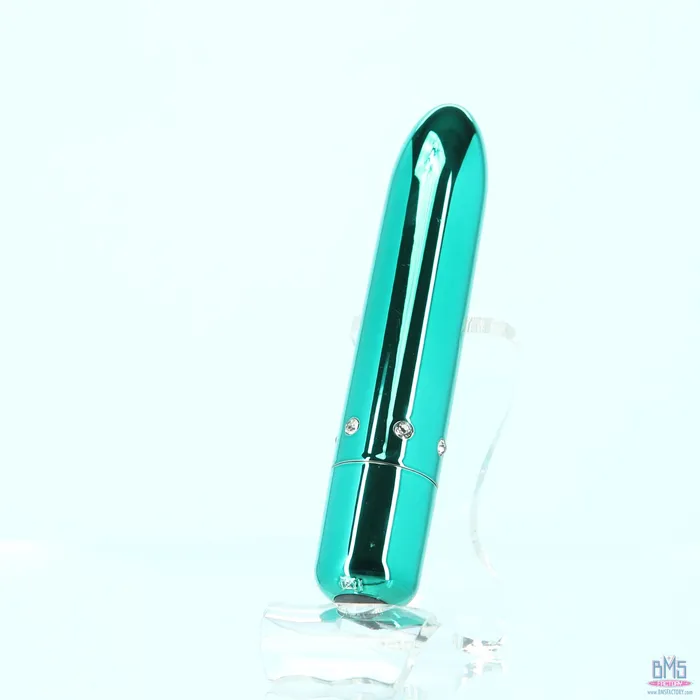 PowerBullet Pretty Point Bullet Vibrator Rechargeable Teal PowerBullet Vibrators