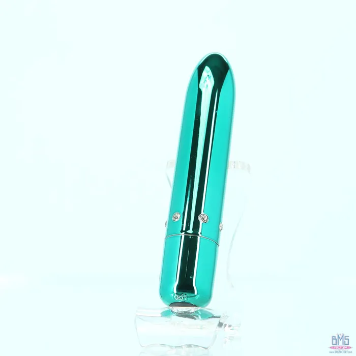 PowerBullet Pretty Point Bullet Vibrator Rechargeable Teal PowerBullet Vibrators