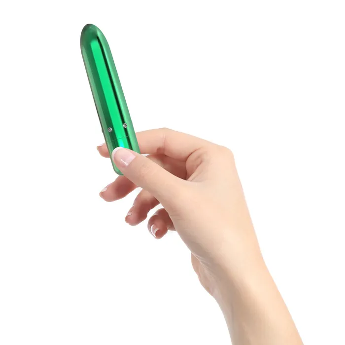 PowerBullet Pretty Point Bullet Vibrator Rechargeable Teal PowerBullet Vibrators