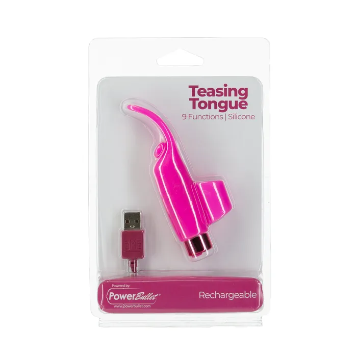 PowerBullet Vibrators PowerBullet Teasing Tongue Pink