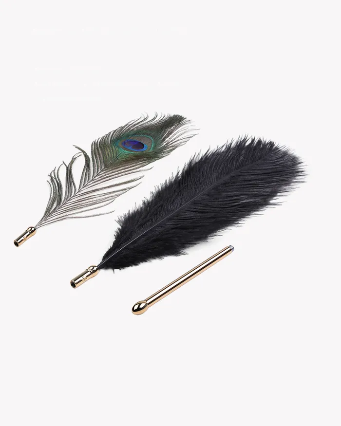 Qiuistore The Teasing Feather Dildos