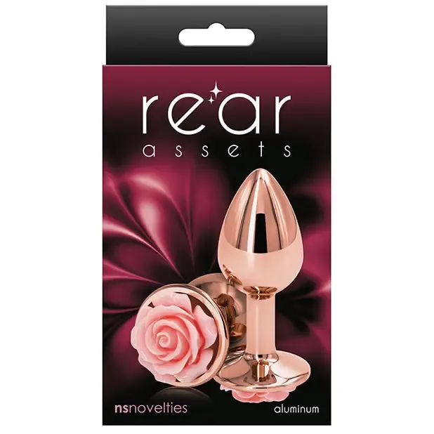 Rear Assets Rose Anal Plug NS Novelties Anal Rear Assets Rose Anal Plug NS Novelties Anal