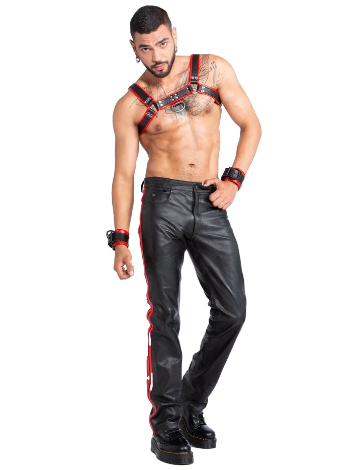 Restraints HonourSkintwocom Leather Chest Harness Black Restraints HonourSkintwocom Leather Chest Harness Black